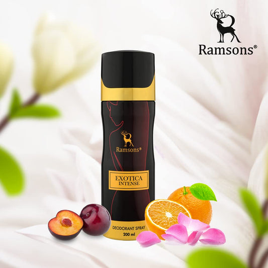 Ramsons Exotica Intense Deodorant-200ml Deo for Men & Women