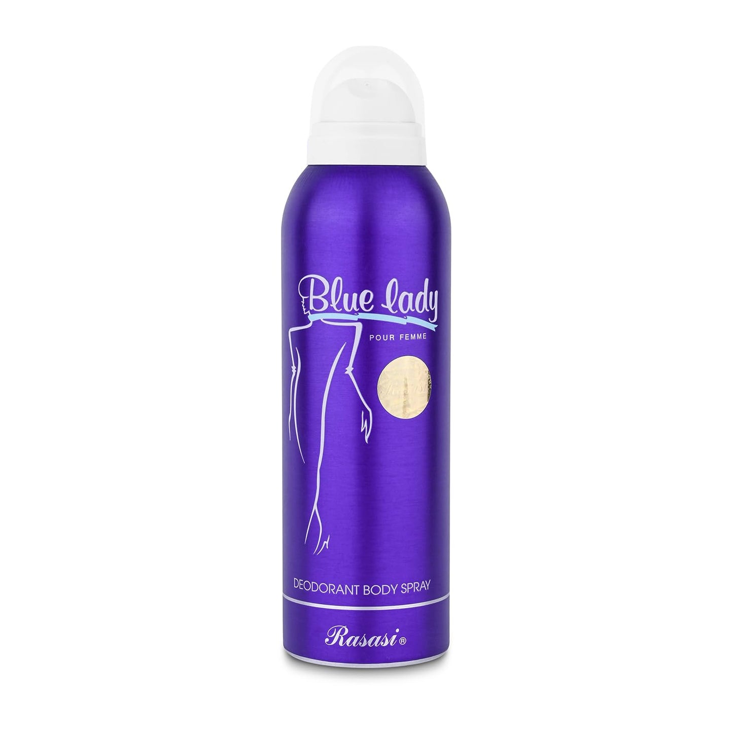 RASASI Blue Lady Deodorant For Women - 200ml | Deodorant Body Spray | Skin Friendly Deo | Body Spray For Women | Long Lasting Body Spray | Odour Protection